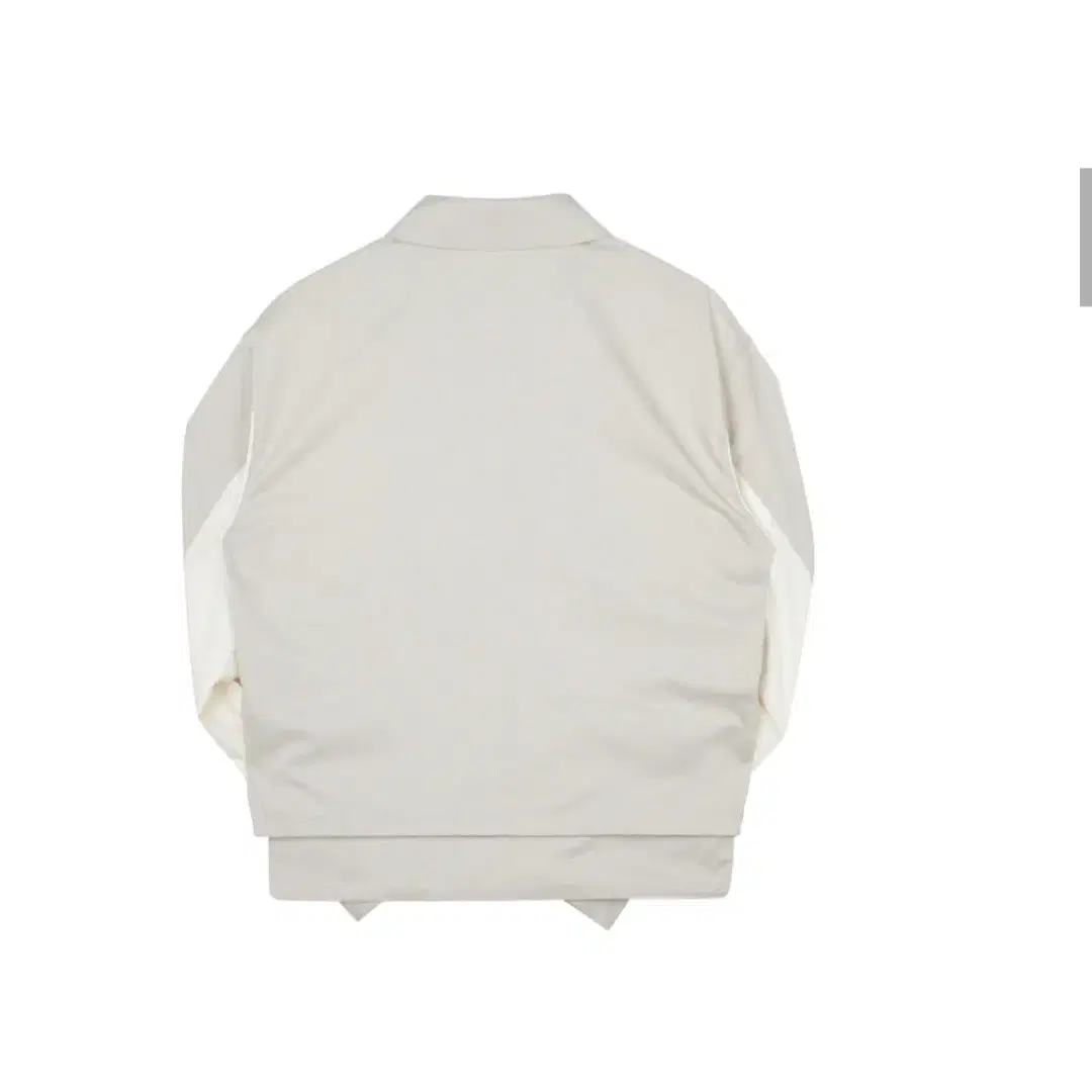 M) 애드오프 EMBO PANEL CROP JACKET IVORY