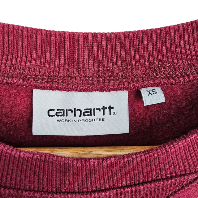 [XS] carhartt wip 칼하트 아메리칸 스크립트 스웻셔츠