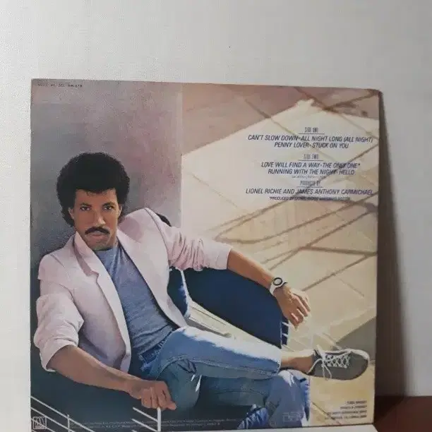 올드팝엘피 Lionel Richie 흑인음악lp바이닐vinyl poplp