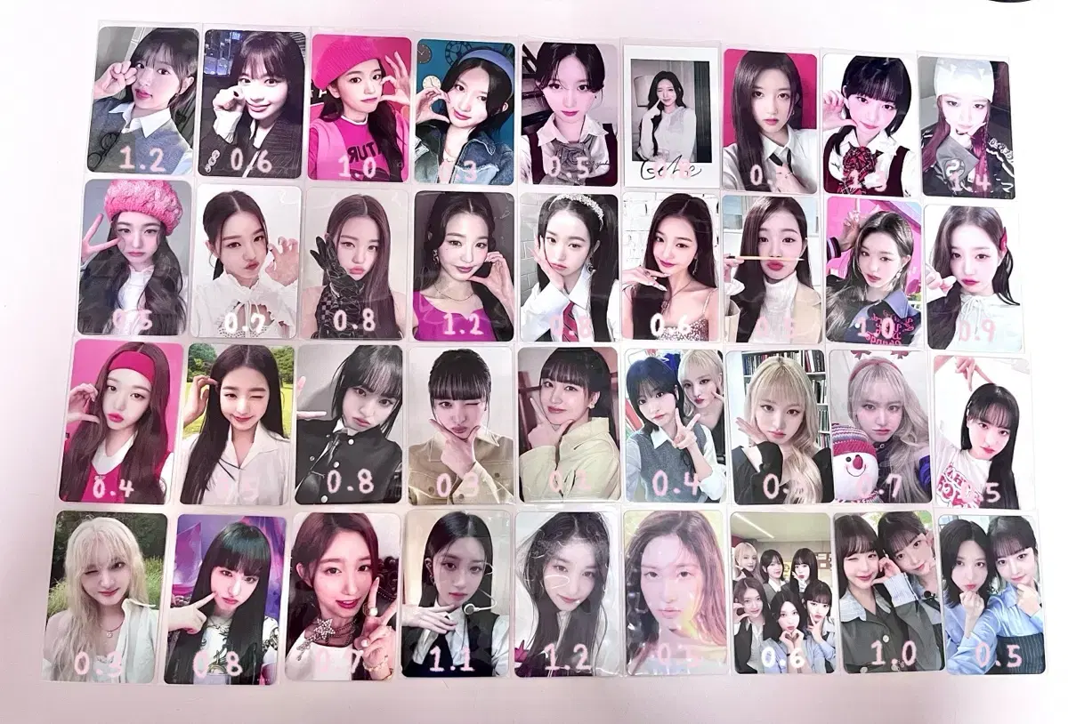 Ive photocard sell a b c buncheol yujin gaeul lay wonyoung liz leeseo Sell in bulk