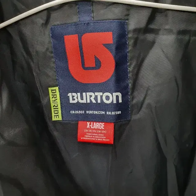 보드복 스노우보드복 상의 자켓 burton