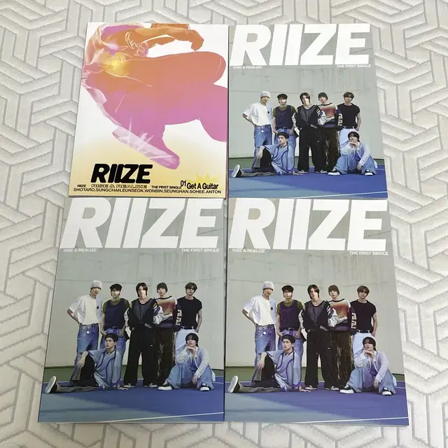 riize 라이즈 겟어기타 개봉앨범(포스터 포함)