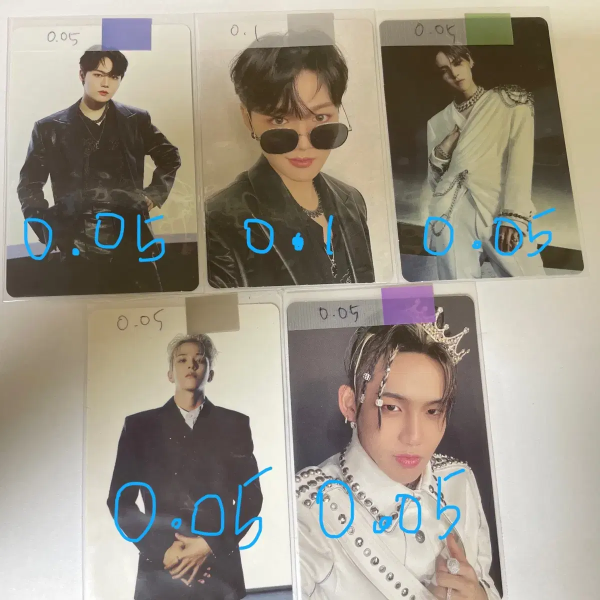 Treasure Doyoung,Hyunsuk,Yoshi,Asahi Reboot Photocard