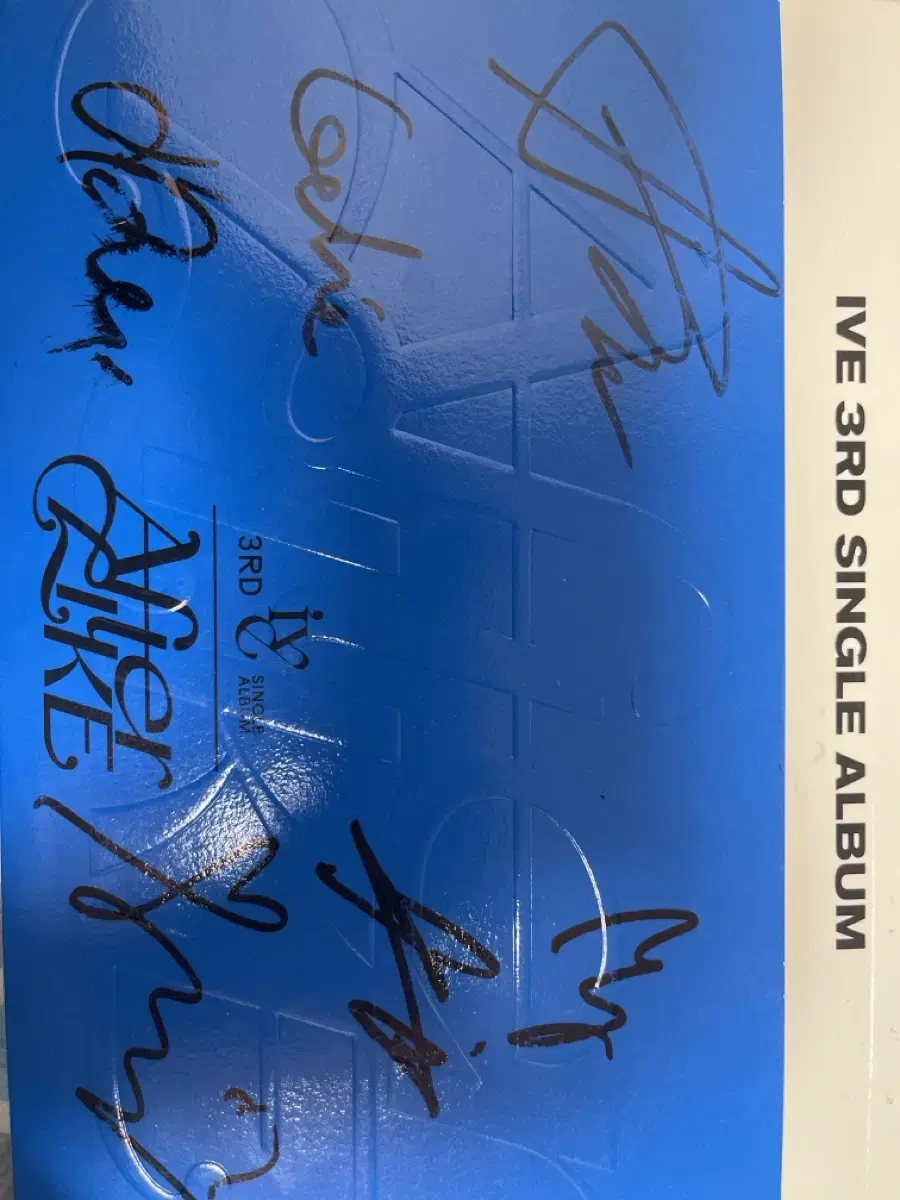 Ive Afterlike Autographed Album