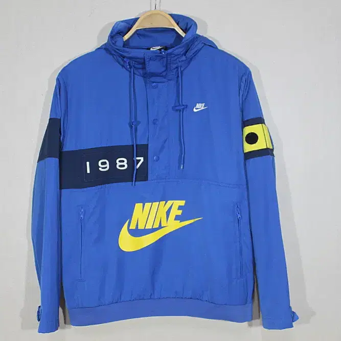 NIKE 1987리이슈 아노락 우븐 M