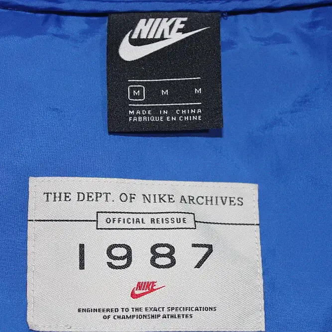 NIKE 1987리이슈 아노락 우븐 M