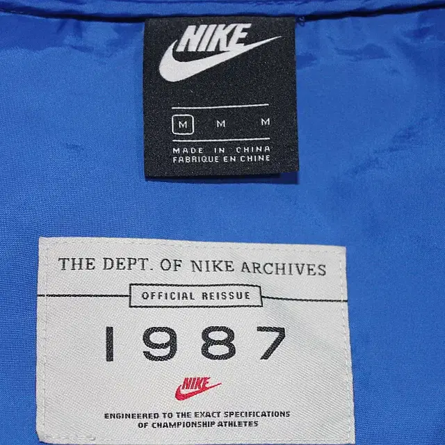 NIKE 1987리이슈 아노락 우븐 M