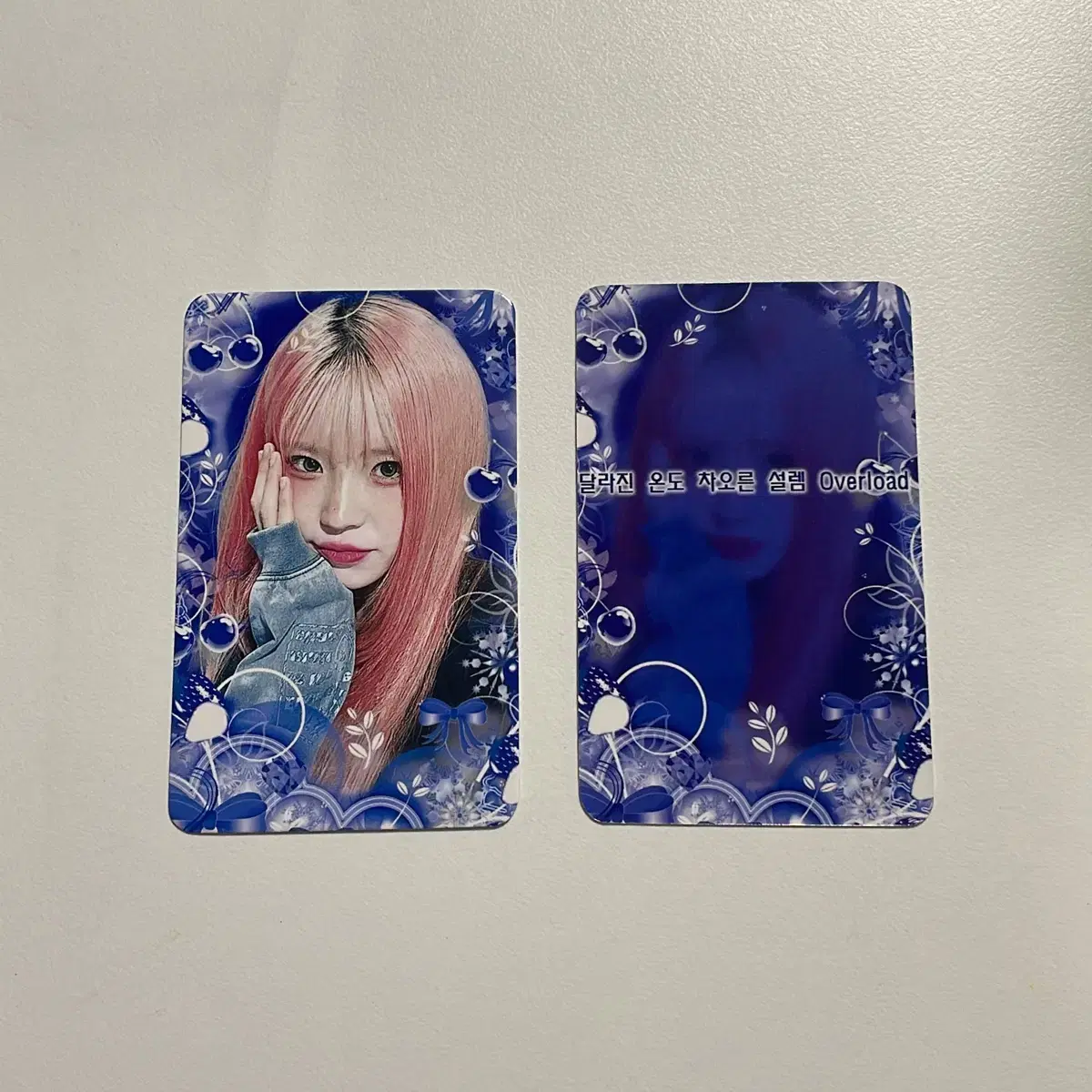 Fromis 9 song hayoung unofficial goods Photo Card