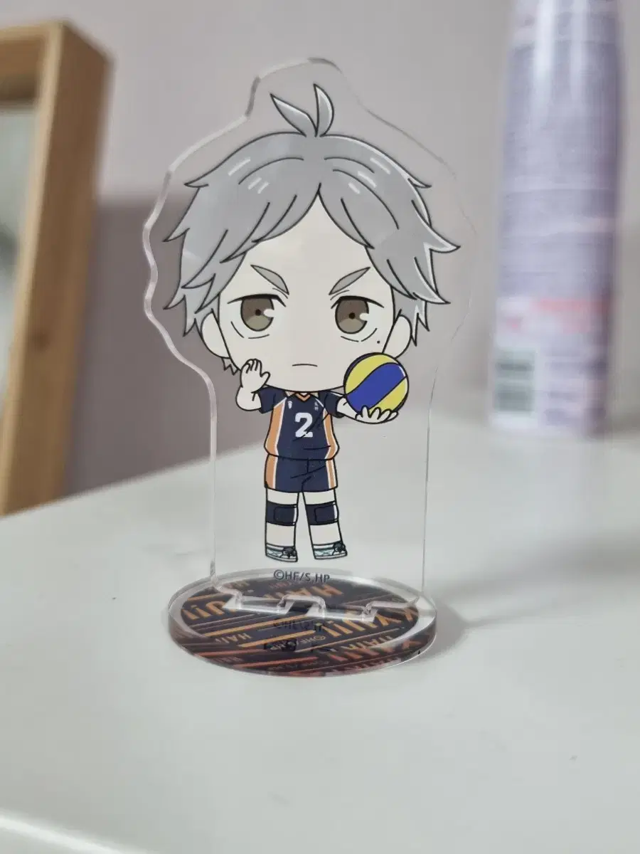 Haakyu Collaboration Cafe Sugawara acrylic Stand