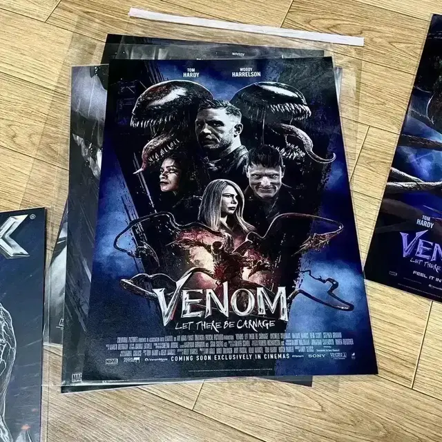 베놈2 대한극장 포스터 VENOM 베놈 필름마크아트카드 영화 굿즈