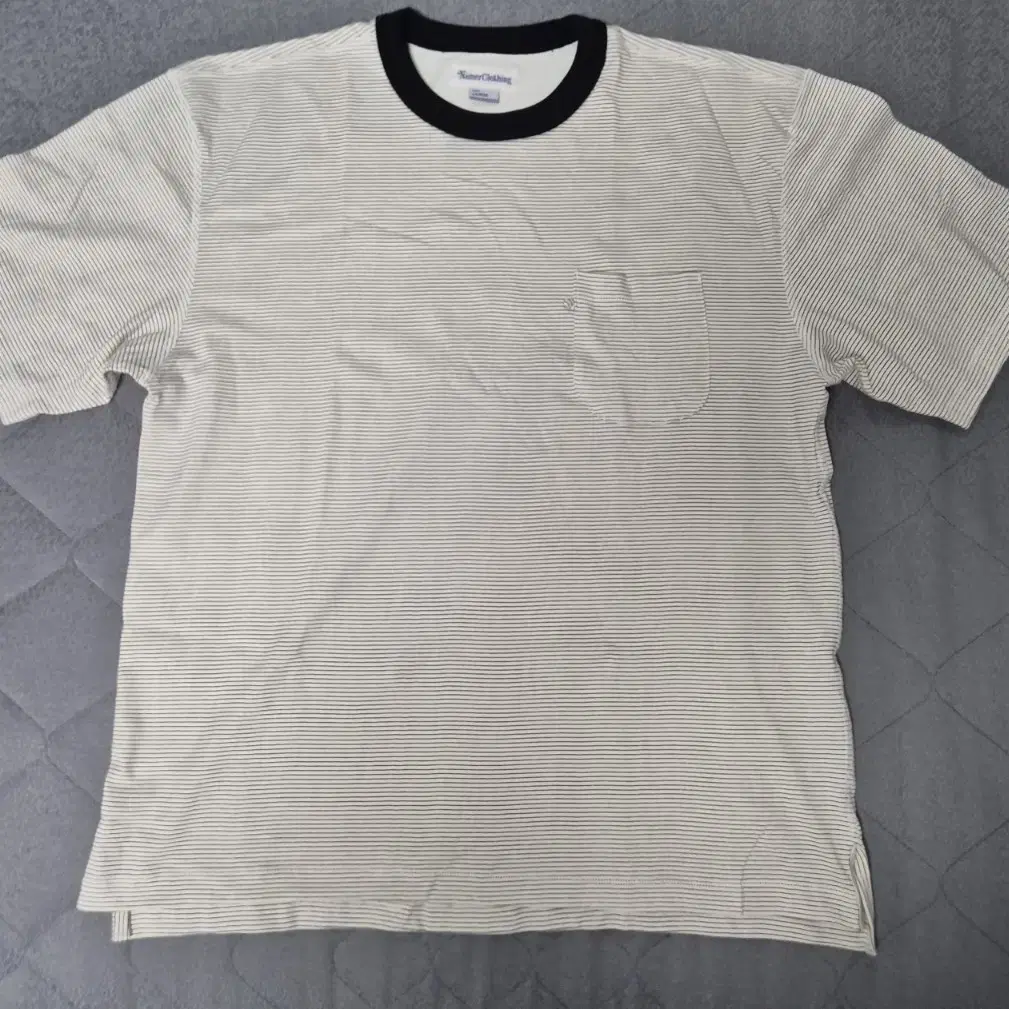 [네이머클로딩] STRIDE POKET T-SHIRT IVORY