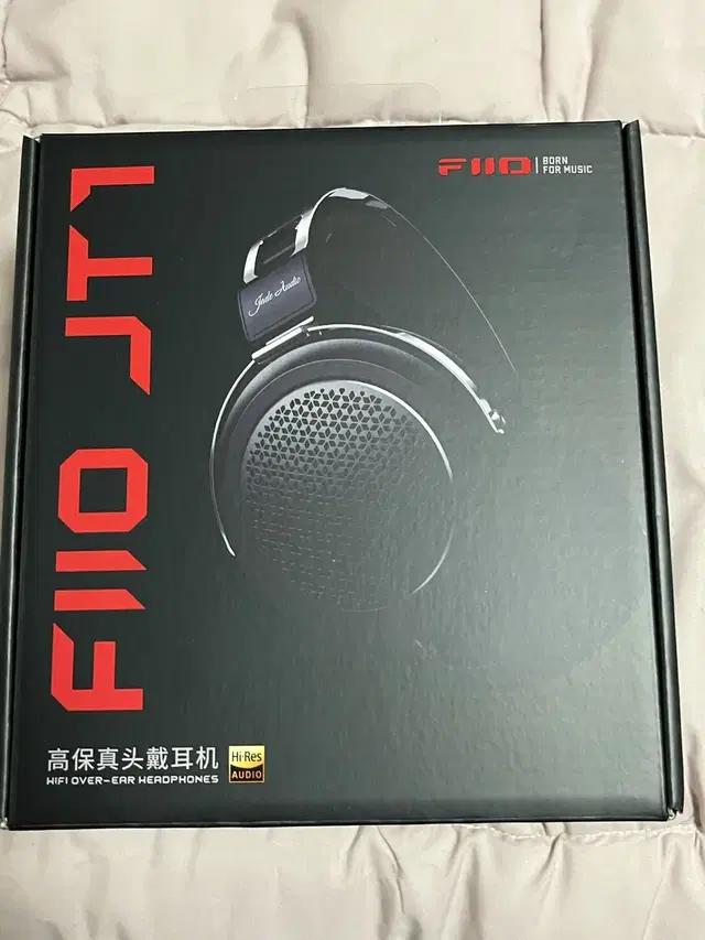 FIIO JT1 헤드폰 박스풀 + FIIO 4.4 단자용 케이블