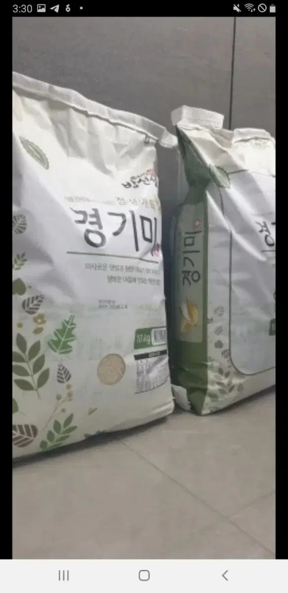 상등급 경기미 10kg+10kg일괄 최근도정