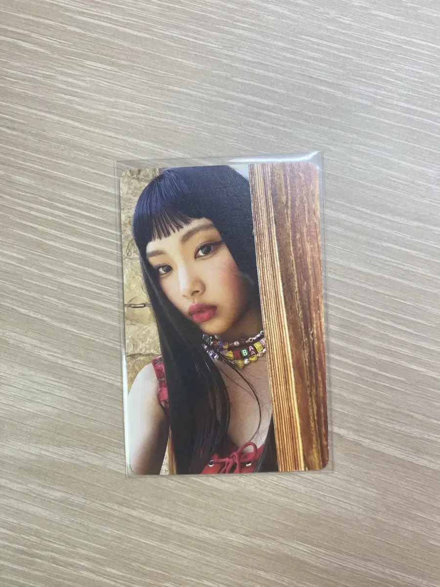 New Jeans hyein bag album photocard