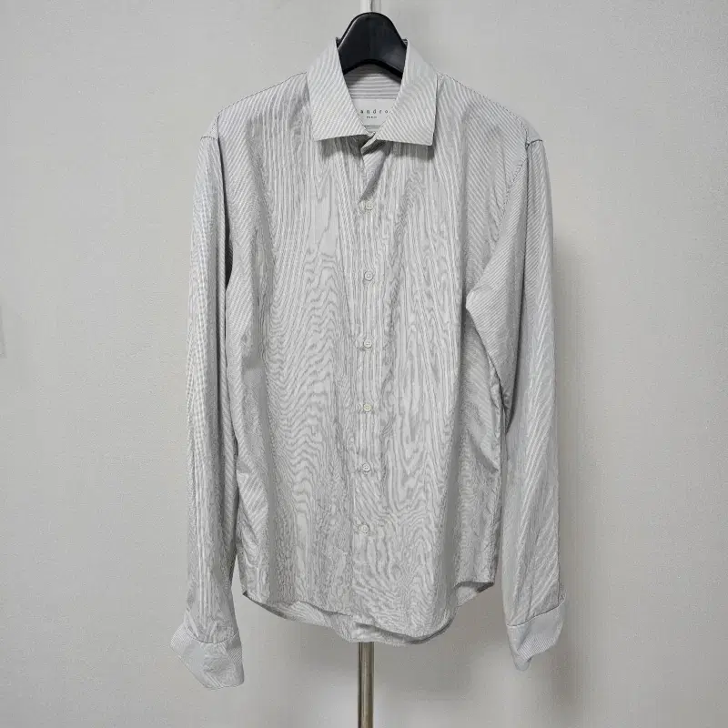 Sandro 90 Public Striped Shirt M - Long Sleeve - 267