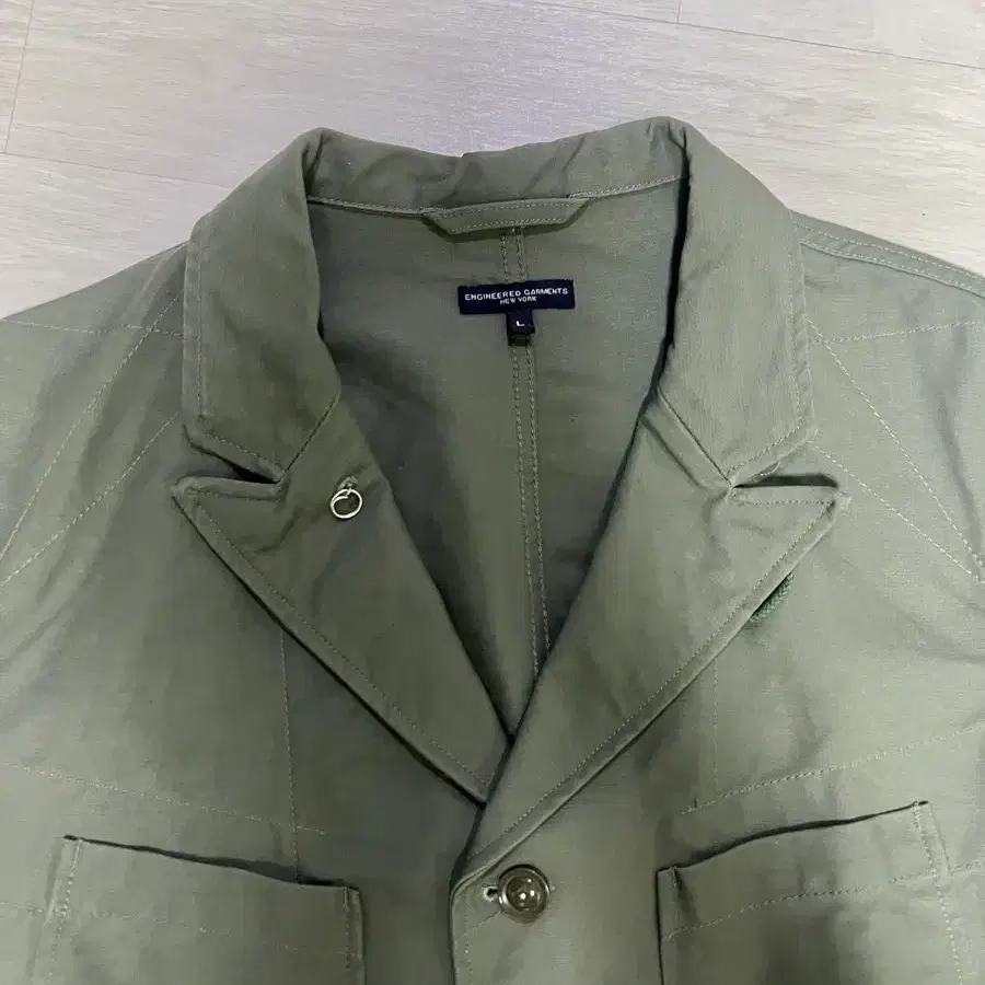 엔지니어드가먼츠 bedford L olive cotton ripstop