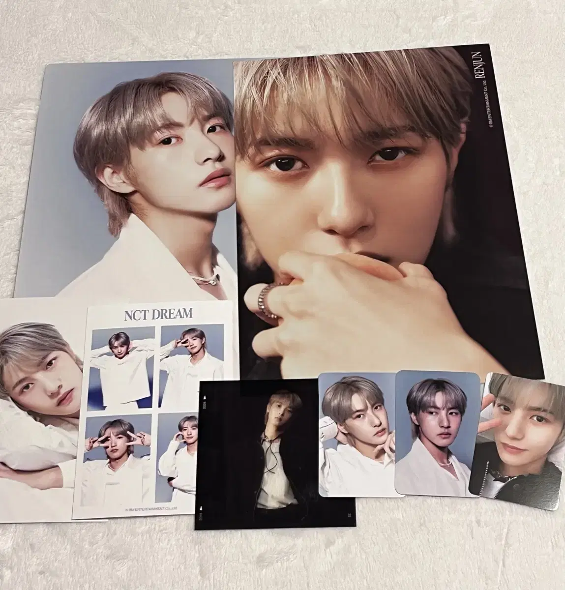 nctdream엔시티드림2024 renjun set pokapostersneckcard wts