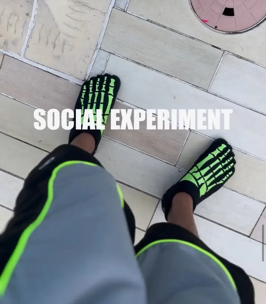 (레어) Social Experiment 파이브핑거 슬립온