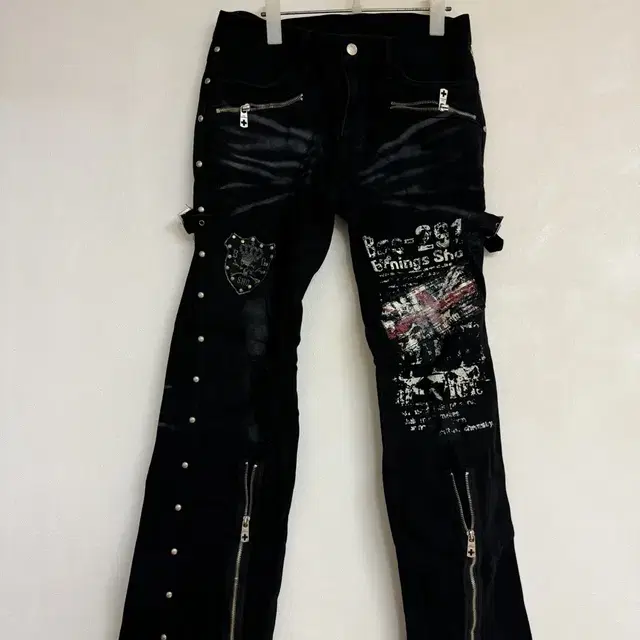 berning sho punk bondage pants