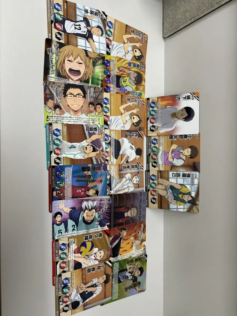 Haikyuu kard in bulk