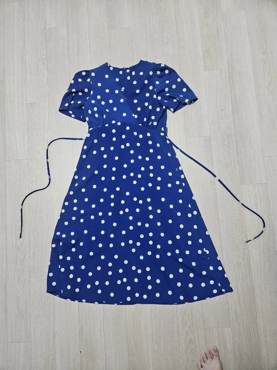 bloo polka dot one piece