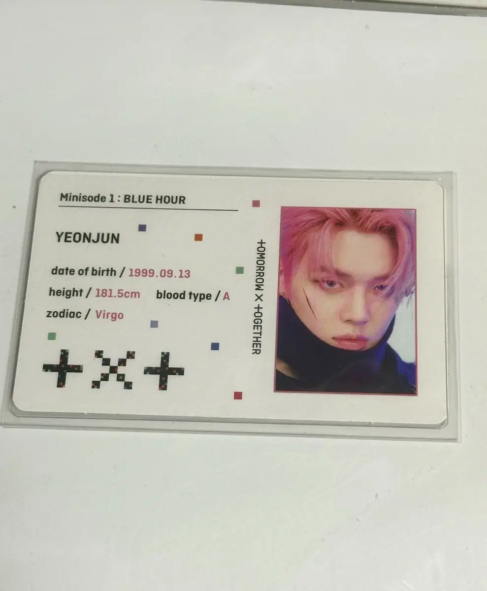 Tomorrow x together txt vr yeonjun photocard wts