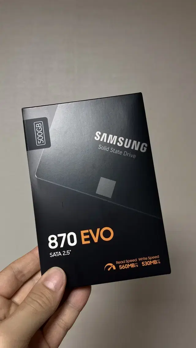 삼성 870 EVO SSD 500GB