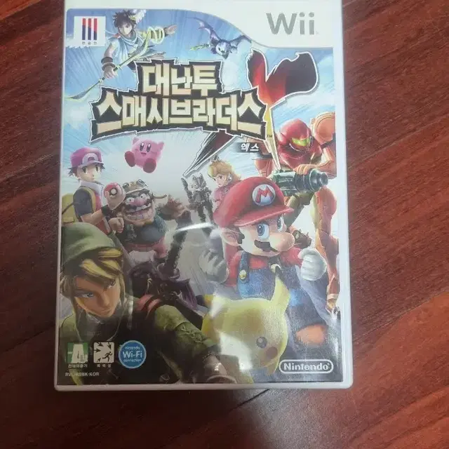 닌텐도 wii 게임 대난투 스매시 브라더스