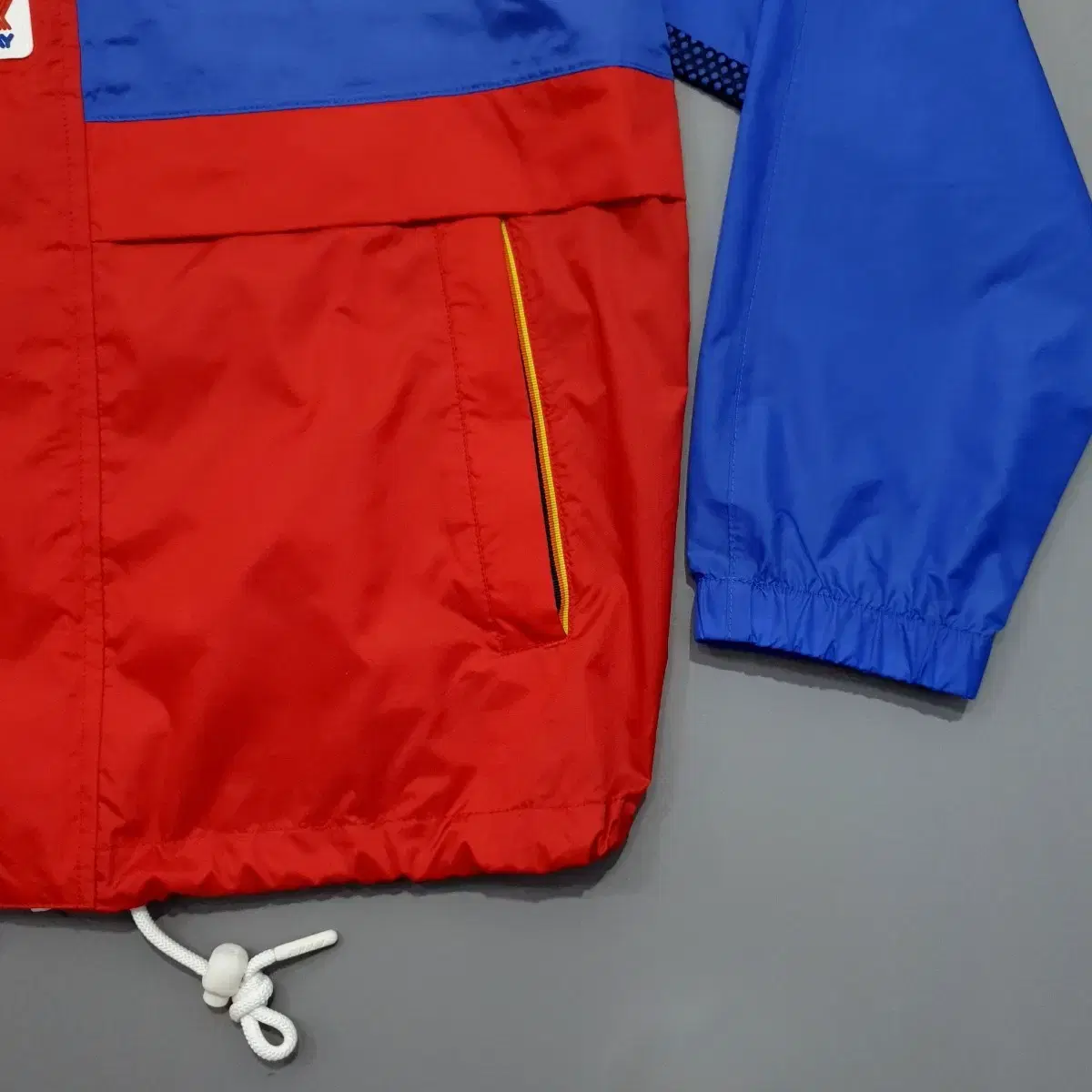 까웨 kway 1992 리메이크 롭 자켓 m 100 바람막이