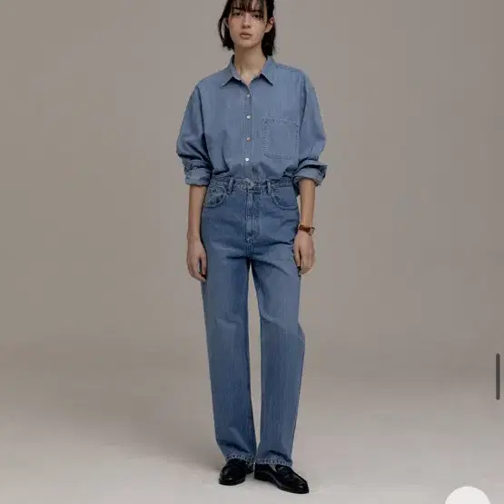 샵엠  청남방 청셔츠 union denim shirts