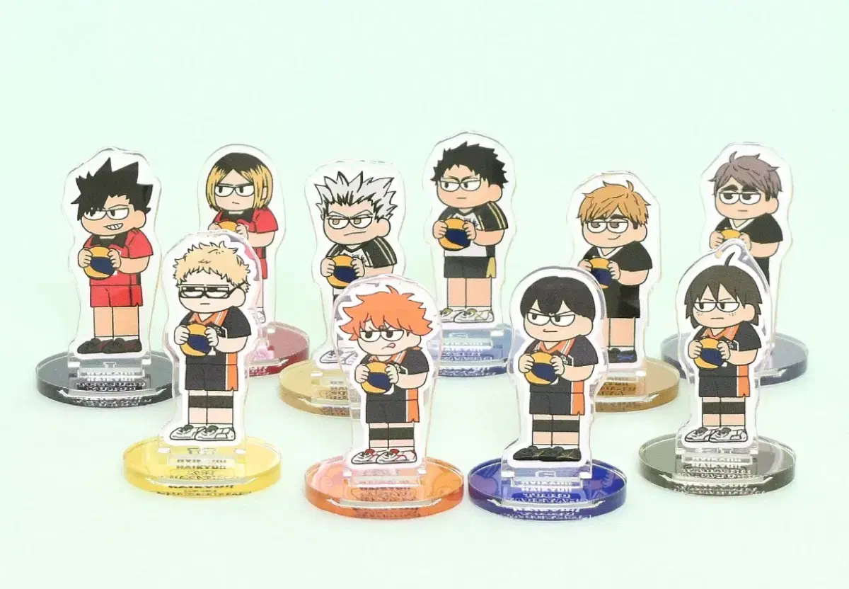 Haikyuu Jirori acrylic stand Miyabokuto Akaashi