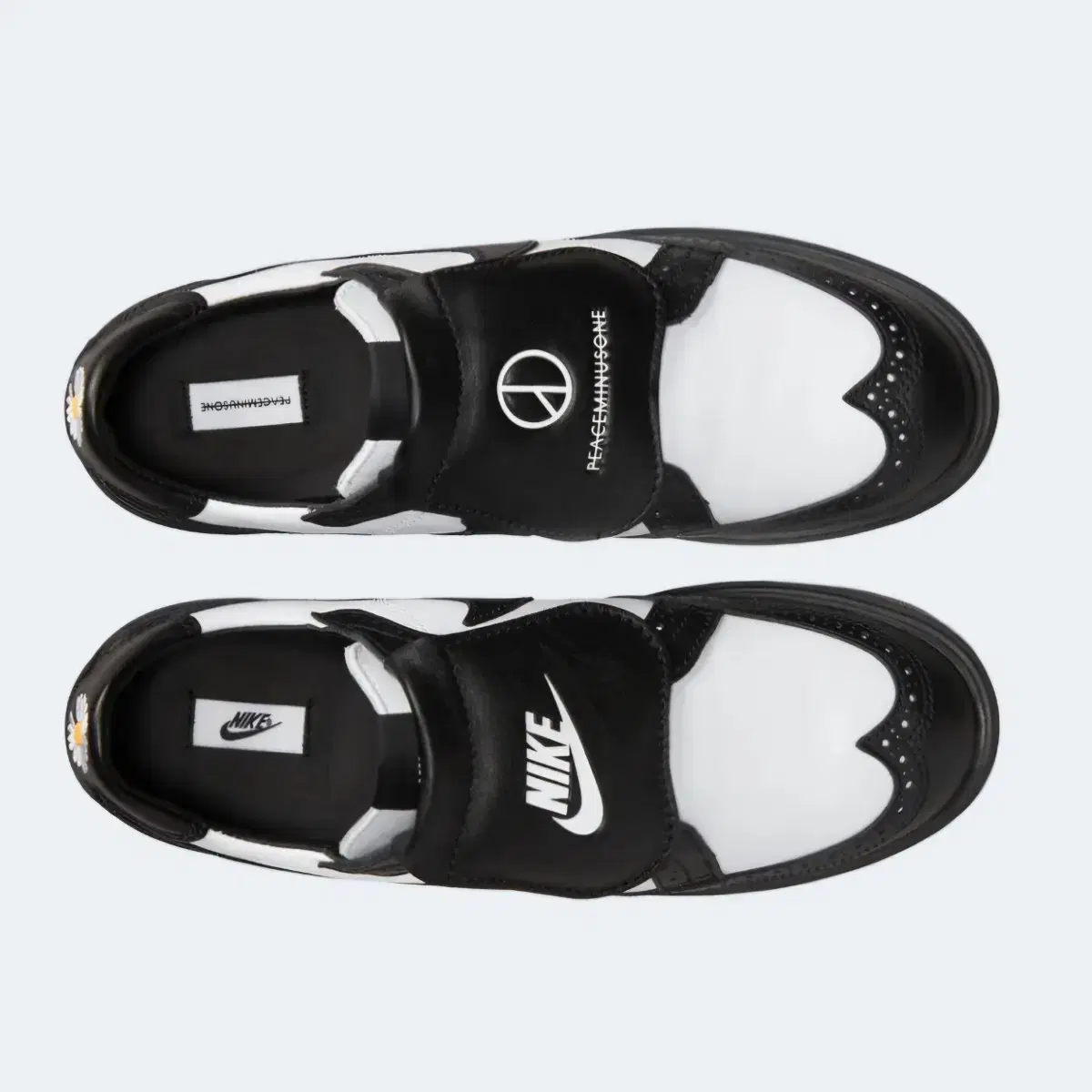 Nike x Peaceminusone Kwondo1 Black and W