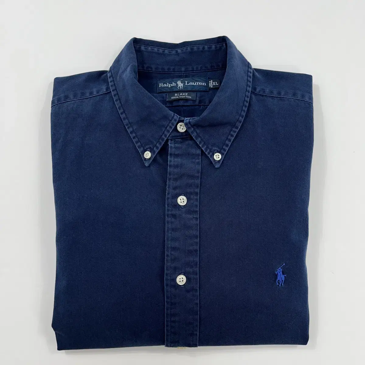 (CT379) XL to XXXL Polo Navy Long Sleeve Shirt.Polo