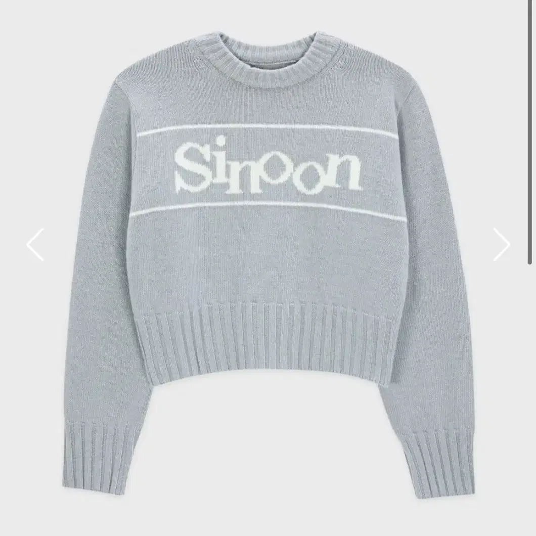 시눈 니트 Sinoon Pullover Knit (Light Blue)