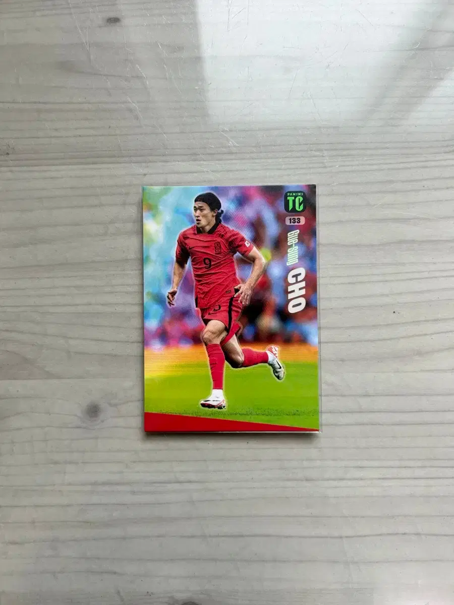파니니 탑클래스 조규성 축구카드