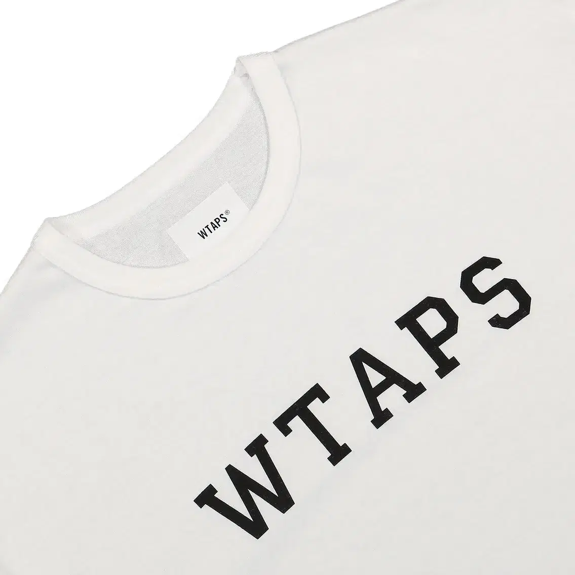 더블탭스 Wtaps 22SS 아카데미 티셔츠 화이트 03