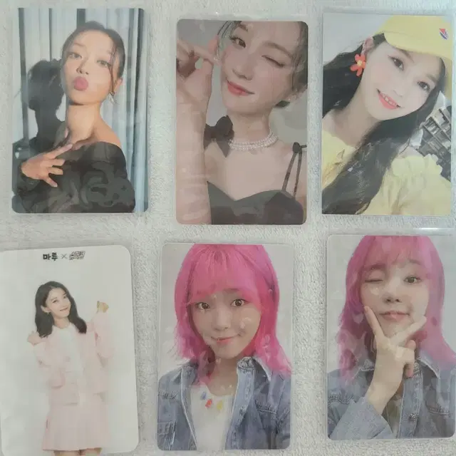 오마이걸 포카 6장 일괄