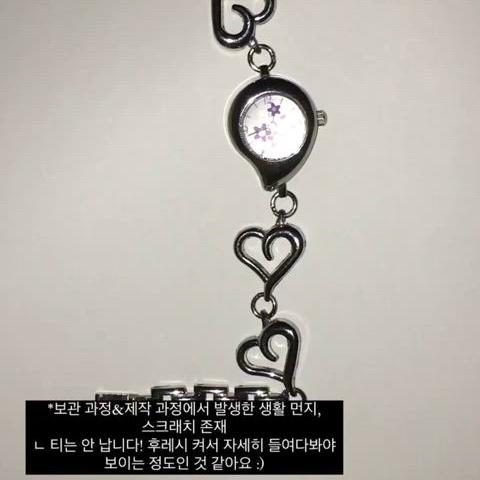 새상품) 이스페이스 시계 Floral Drop Watch 빈티지