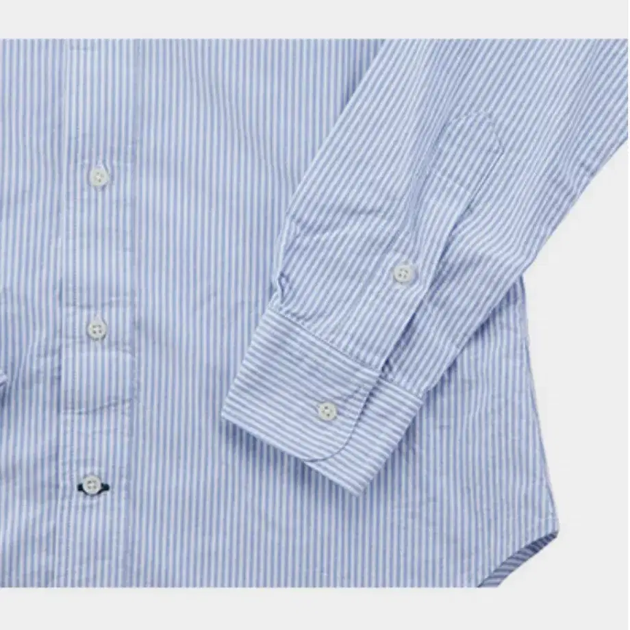 Gitman Vintage- Oxford shirt blue stripe