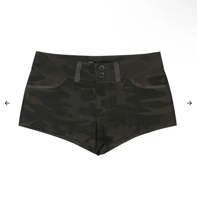 보헤미안서울  CAMOUFLAGE MINI SHORTS