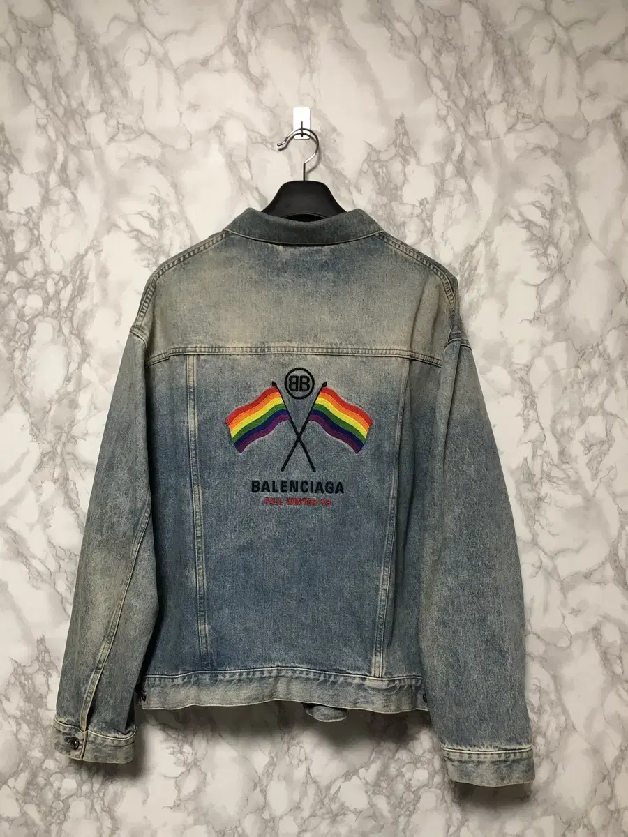 [50] Balenciaga Jeans Jacket Denim