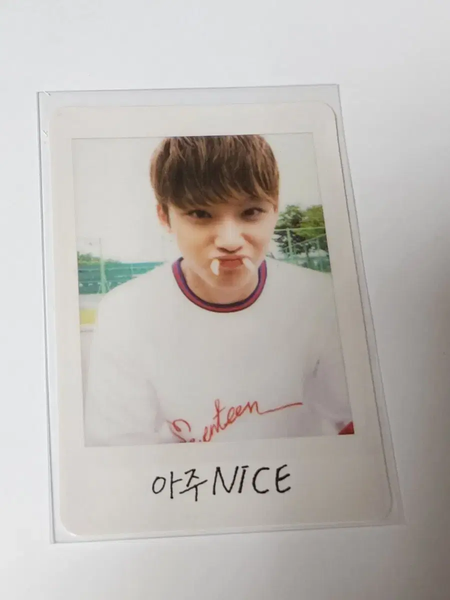 seventeen kim mingyu ajnais photocard wts