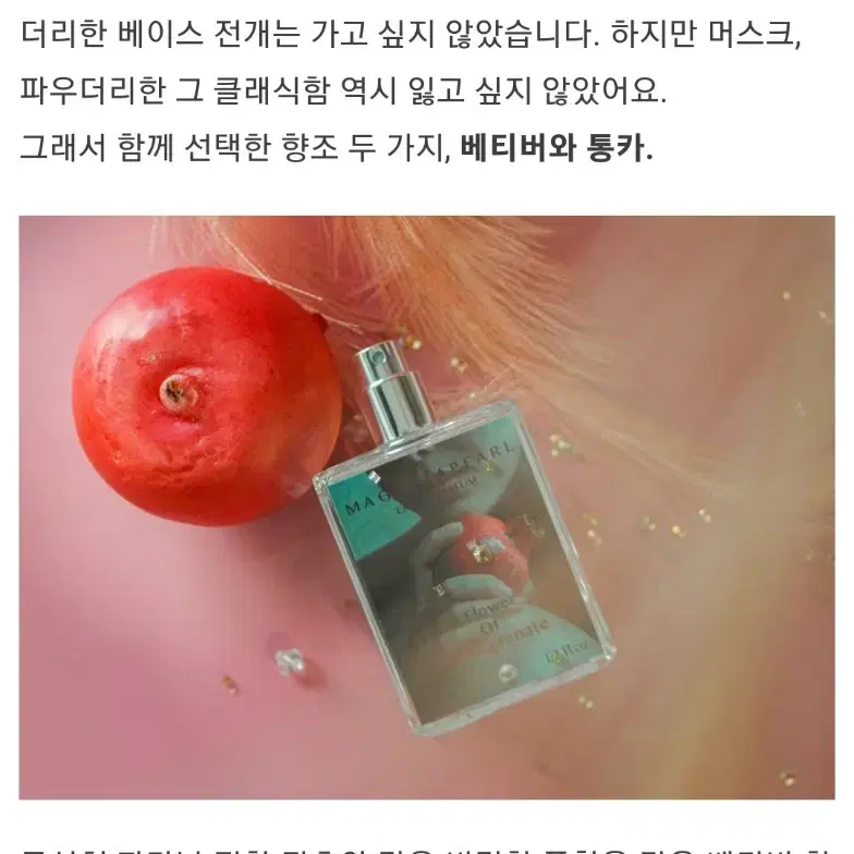 마젠타펄 석류꽃 텀블벅 향수