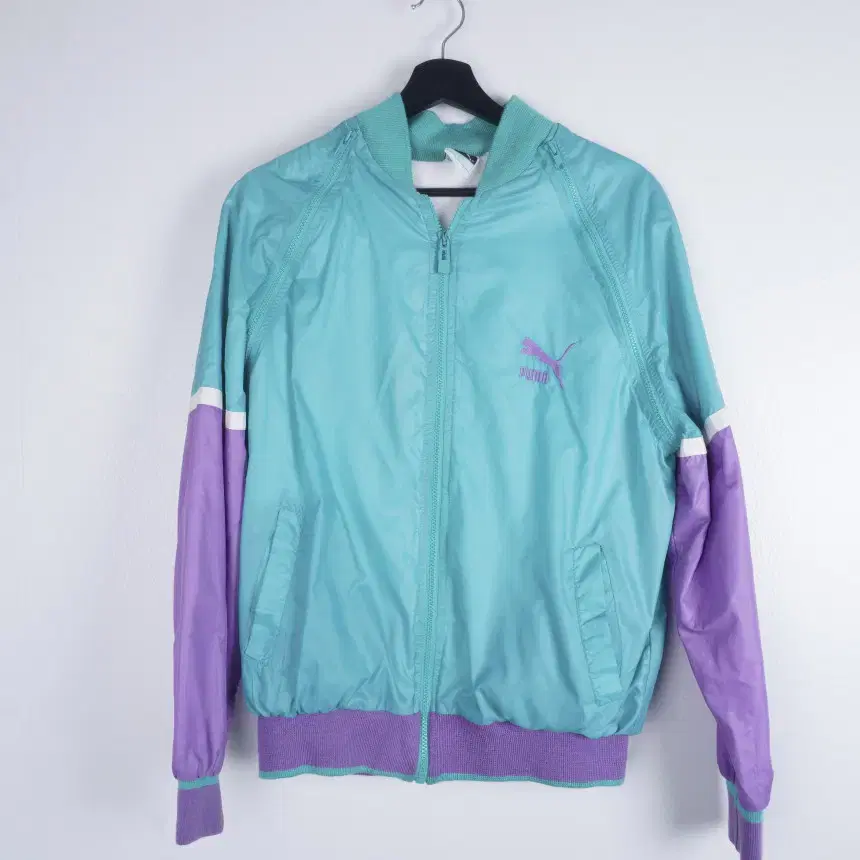 Puma Old School Embroidered Colorblocked Zip-up Jumper VIA3007