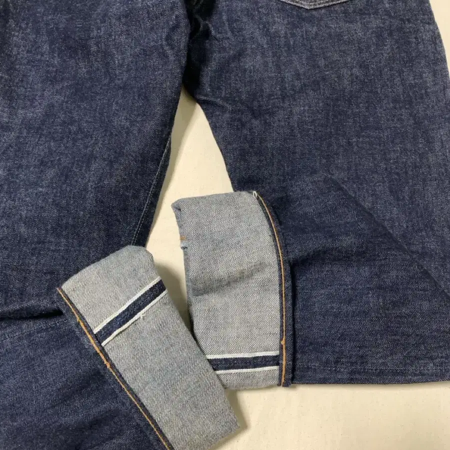 made in japan TCB JEANS 셀비지 생지 데님 청바지 36