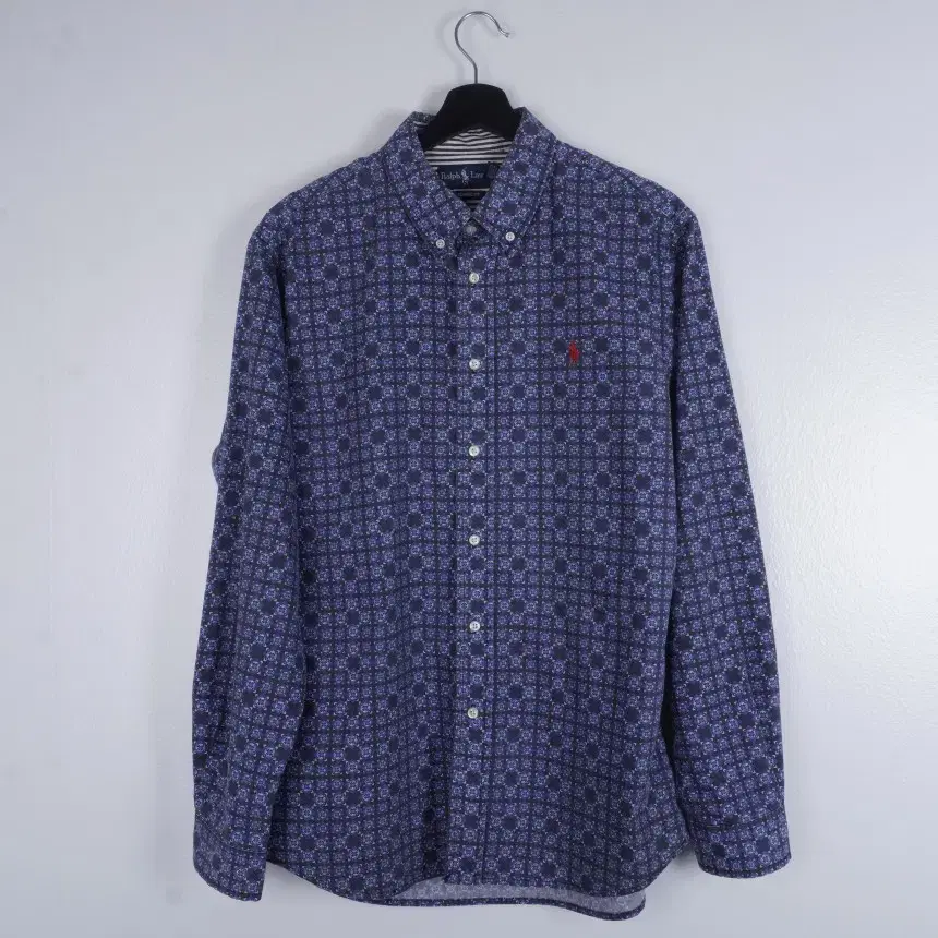 Polo Ralph Lauren Red Pony Pattern Classic Fit Shirt VIA3182