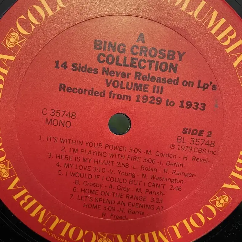 BING CROSBY LP / AA5360