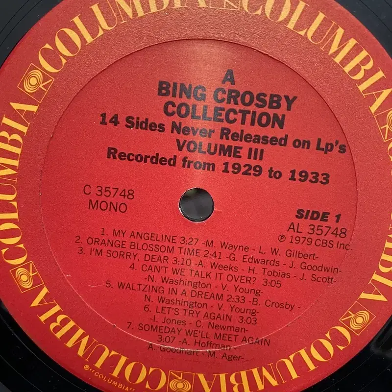 BING CROSBY LP / AA5360