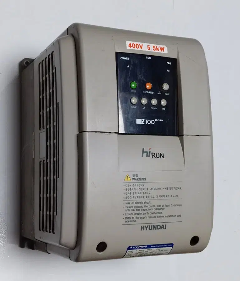 N100plus-055HF IP20 현대 인버터 (5.5Kw) 7.5마력