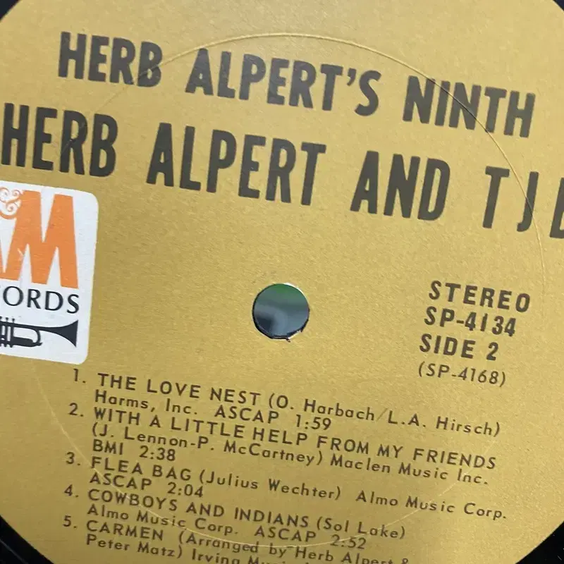 HERB ALPERT AND TJB  LP / AA5384